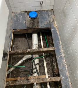 Identifying tapping noises as indicators of leaking pipes