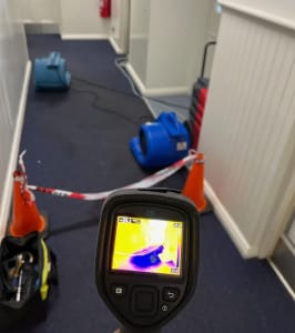 Identifying tapping noises as indicators of leaking pipes